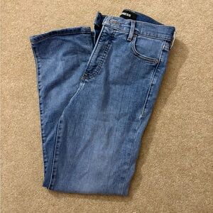 Super High Rise Straight Light Wash Express Jeans